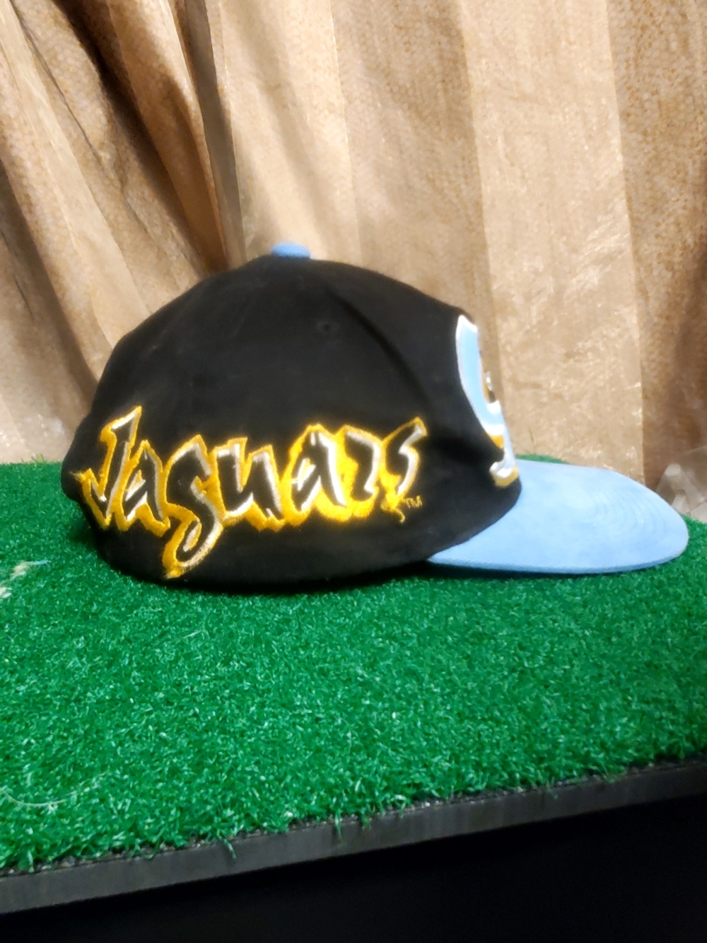 Mens Vintage Snspback Southern Jaguars Flatbill Cap - Picture 2 of 9